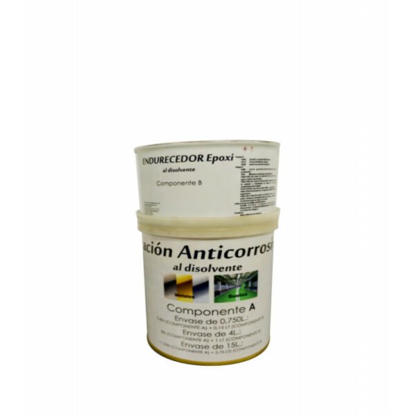 Imprimación anticorrosiva epoxi gris